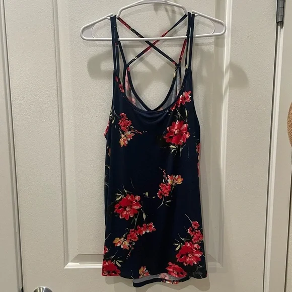 NEW…Papermoon Floral Strappy Tank Top - Picture 2 of 5